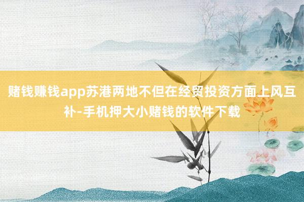 赌钱赚钱app苏港两地不但在经贸投资方面上风互补-手机押大小赌钱的软件下载