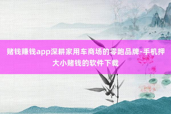 赌钱赚钱app深耕家用车商场的零跑品牌-手机押大小赌钱的软件下载