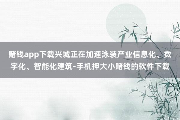 赌钱app下载兴城正在加速泳装产业信息化、数字化、智能化建筑-手机押大小赌钱的软件下载