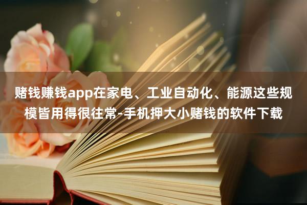 赌钱赚钱app在家电、工业自动化、能源这些规模皆用得很往常-手机押大小赌钱的软件下载