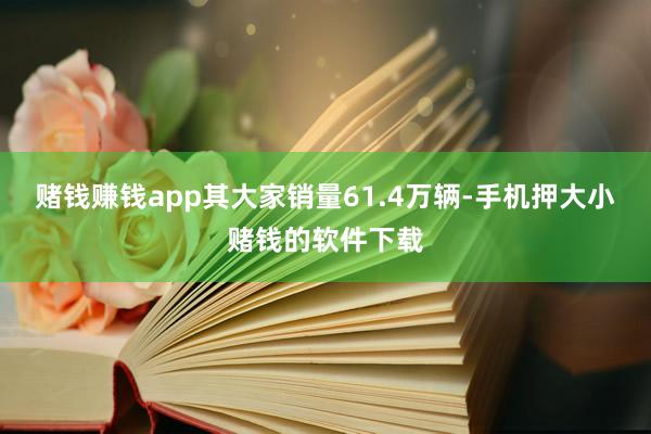 赌钱赚钱app其大家销量61.4万辆-手机押大小赌钱的软件下载