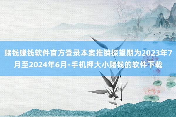 赌钱赚钱软件官方登录本案推销探望期为2023年7月至2024年6月-手机押大小赌钱的软件下载